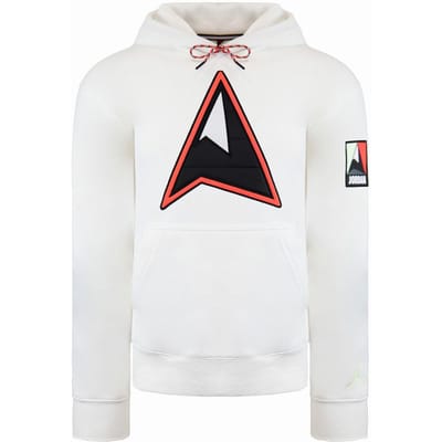 Nike Air Jordan Standard Fit Pullover Lange Mouw Wit Heren Hoodie CT3490 100