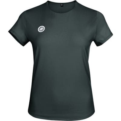 THE INDIAN MAHARADJA - breeze round neck tee - Tennis t-shirt korte mouw dames - Donkergrijs