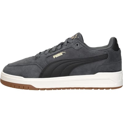 PUMA Shuffle Downtown SD Unisex Sneakers - Dusky Gray-PUMA Black-PUMA Gold