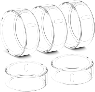 Ringhoezen Oura Ring - Beschermhoes TPU - Oura Ring Beschermen - Ultradun 0.6mm - 5 stuks - Transparant