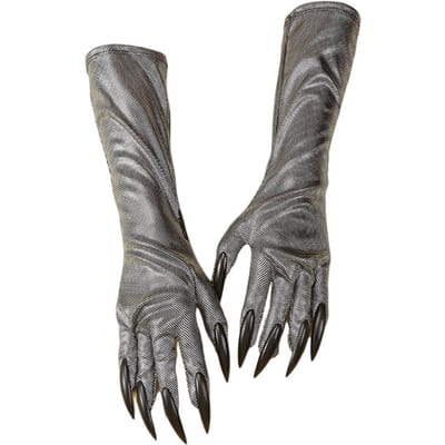 1 paar Halloween Ghost Claw-handschoenen Cat Paw Long Nails Full Fingers Angstaanjagend One Size Unisex Cosplay Stage Performance-handschoenen