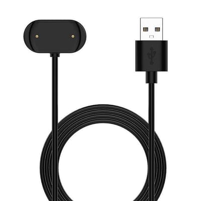 Tactical USB Oplaadkabel Amazfit GTR3/GTR3 Pro/GTS3/T-Rex 2 – Zwart