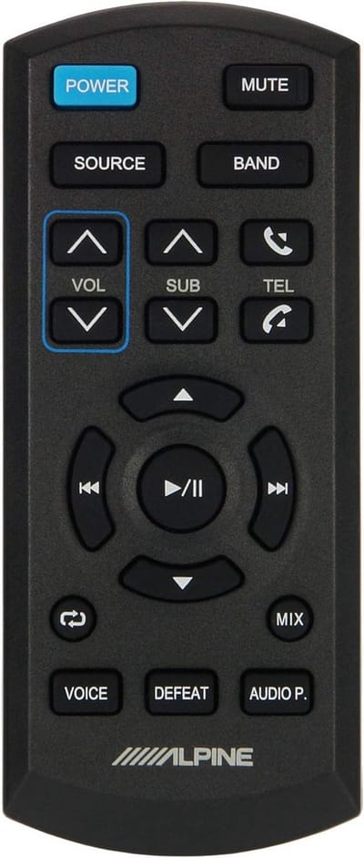 Universele Afstandsbediening voor Autoradio's met Remote Ready Functie - Zwart