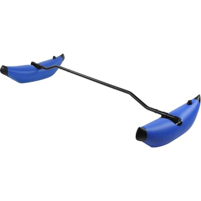 Opblaasbare Kajak Stabilisator PVC Kano Outrigger Kit Drijvend Balancerend BootaccessoireGeel blauw