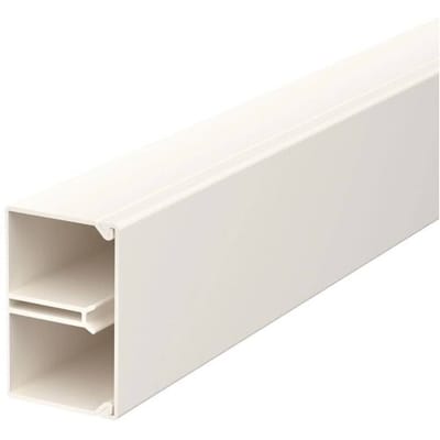 OBO Bettermann 6150632 Kabelgoot (l x b x h) 2000 x 40 x 25 mm Wit 1 stuk(s)