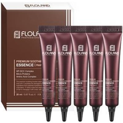 Floland Professionele Premium Zijde Keratine Essentie Voor Sterk Beschadigd Haar 5X20ml