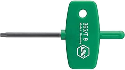 Precisie Schroevendraaier - Torx Sleutel - Hoge Koppels - Gehard Staal - T15 x 45mm - Zwart