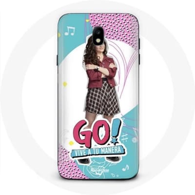 Samsung Galaxy J3 2017 hoesje Volg je dromen Zoe Caletián Go! Lang leve je Manera