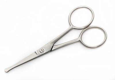 Profi4Beauty neushaarschaar en oorhaarschaar, 4", roestvast staal