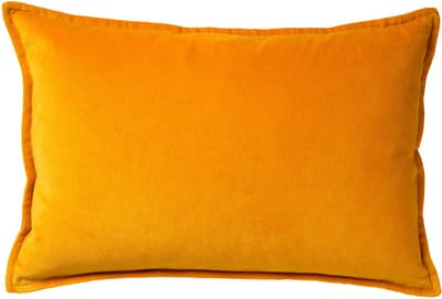 Dutch Decor FAY - Kussenhoes 40x60 cm - velvet met 2 kleuren - Golden Glow + Chive - geel en groen - met rits - zonder binnenkussen