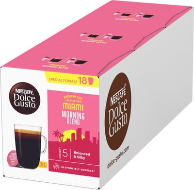 Nescafé Dolce Gusto capsules Miami Morning Blend - 54 koffiecups voor 54 koppen koffie