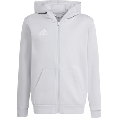 Adidas Performance Ent26 Fz Hood Y - Kinderen - Grijs