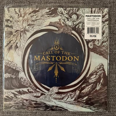 Disque vinyle MASTODON Call Of The Mastodon RR49321 RELAPSE 2023 USA Euro Rock