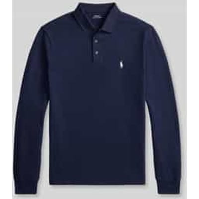 regular fit poloshirt met gestikt logo