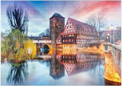 Legpuzzel - 1000 stukjes - Ontspanning thuis - Hoge resolutie print - 1000 stukjes - Meerdere kleuren