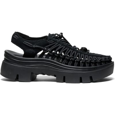 Keen Uneek Plt Black/black Maat: 42 | Sandalen Outlet | Unisex | Zwart