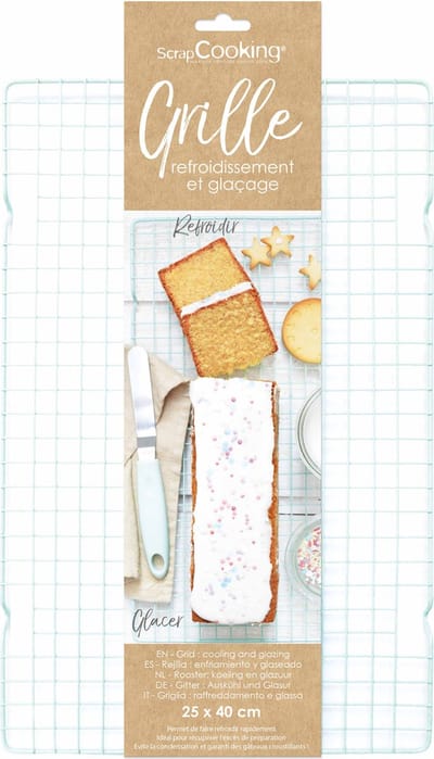 ScrapCooking Afkoelrooster 25x40cm