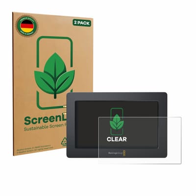 2 Stuks Screenprotector voor Blackmagic Design Video Assist (5.0) - Hoogwaardige Beschermfolie transparant