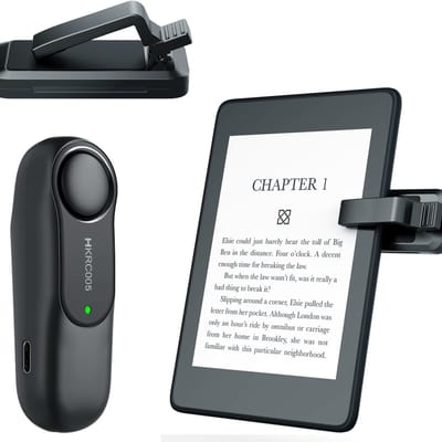 Geschikt voor Kindle Paperwhite, iPad, tablets en e-readers, bladwijzer, Bluetooth-afstandsbediening, lezer, draagbare afstandsbediening, RF-afstandsbediening, bladwijzerapparaat