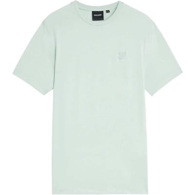 Lyle & Scott Heren Superfijn Katoen T-Shirt (Groen)