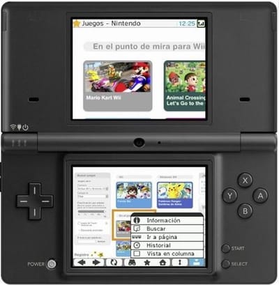 Nintendo DSi 3.25'' Touchscreen Wi-Fi Zwart draagbare game console