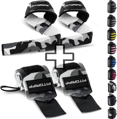 Lifting Straps en Polsbandages voor Gewichtheffen - Fitness Accessoires voor Krachttraining