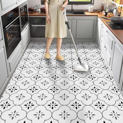 Speciale vloermat voor de keuken Oliebestendig tapijt Waterdicht tapijt Antislip tapijt Veeg- en wasvrij Eenvoudige tapijtdeurmat 40x 60cm