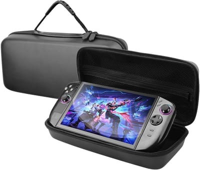 Draagtas voor 8.8" OLED Gaming Consoles, Beschermende Hard Case met Stand en Mesh Pocket voor Portable Gaming Apparaten