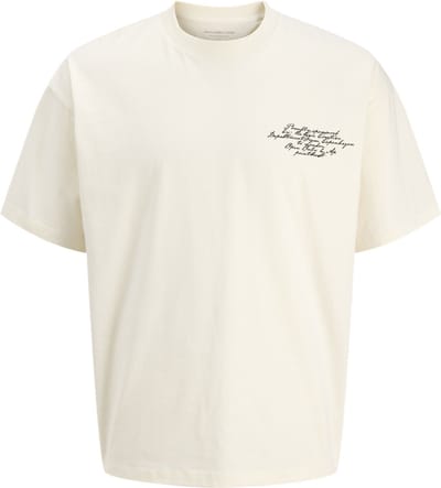 JACK&JONES - JCODUST SCRIPT BACK TEE SS CREW NECK - Heren - T-shirts