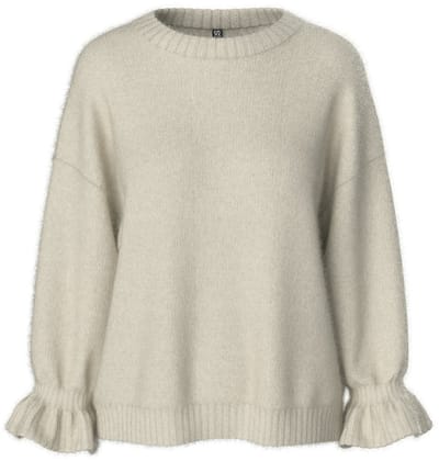 PIECES - PCJIMMA LS O-NECK CUFF KNIT PWP BC - Meisjes - Gebreide truien