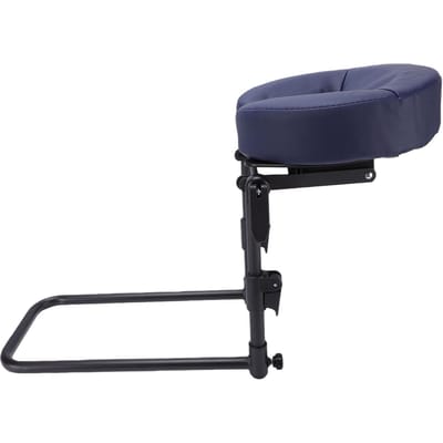 Massage Hoofdsteun voor Bed Gezichtskussen Massage Stand Gezichtsbed Hoofdsteun met Armsteun Plank blauw