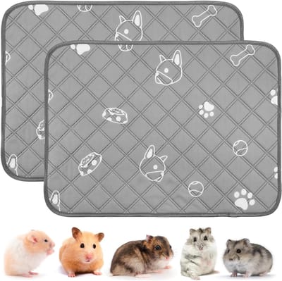 Wasbare Pads - Kleine dieren - Hygiënisch verblijf - Snel absorberend - 60 x 90 cm