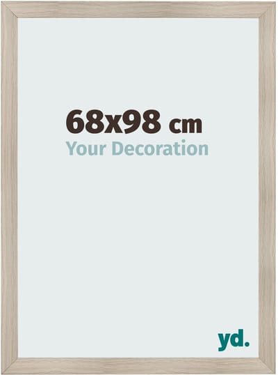 Your Decoration - Fotolijst 68x98 cm - MDF - Eiken Licht - Pisa