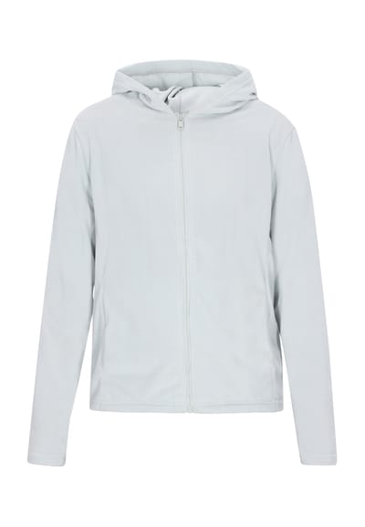 Mo Fleece jas Heren Bleek turkoois