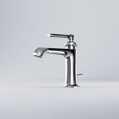 Steinberg series 350 single lever basin mixer with waste 350 1000