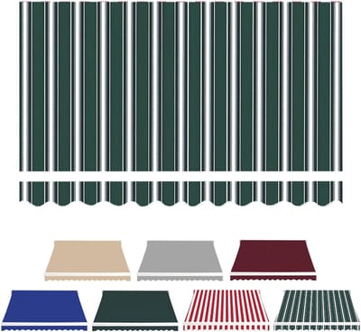 Vervangend Luifeldoek - Zonnescherm Canvas - Buiten Bescherming - Waterdicht Polyester - 1 x 1 cm
