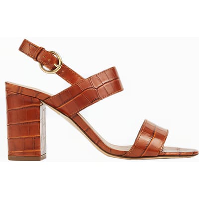 LK Bennett Raya Sandal Tan Maat: 37 | Sandalen Outlet | Dames | Bruin