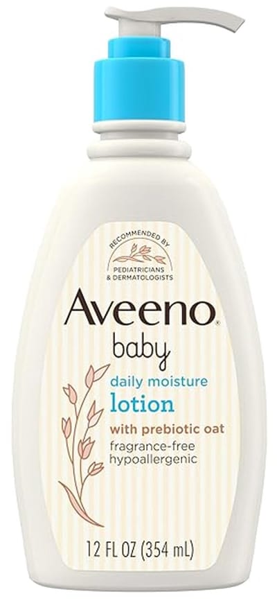 Aveeno Baby Daily Moisture Lotion Parfumvrij – Baby Lotion – 354 ml