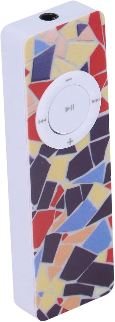 Draagbare Muziekspeler - MP3 Speler Kinderen - Muziek Luisteren Onderweg - Ingebouwde Luidspreker - 9 x 3 x 2 cm