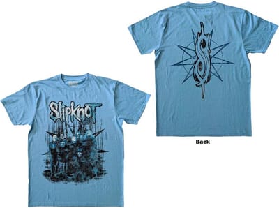 Slipknot - The End, So Far Band Heren Tshirt - L - Blauw