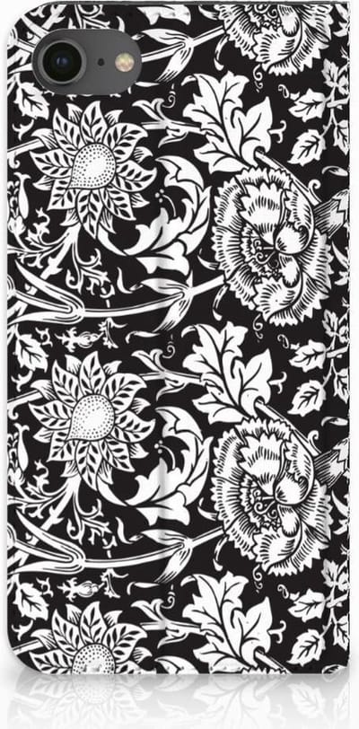 iPhone 7 | 8 | SE (2020) | SE (2022) Smart Cover Black Flowers