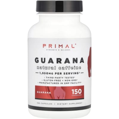 PrePrimal, Guarana, 1,000 mg, 150 capsules (500 mg per capsule)