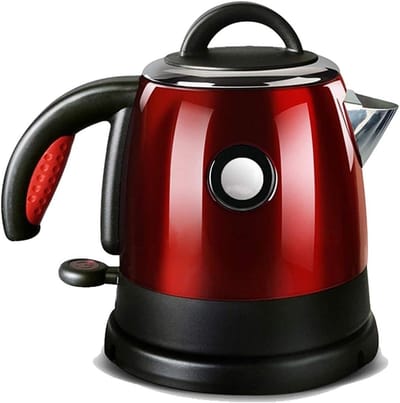 Mini Waterkoker - Persoonlijke Verwarmer - Snel Drankjes Maken - Automatische Uitschakeling - 0.8 Liter - Rood