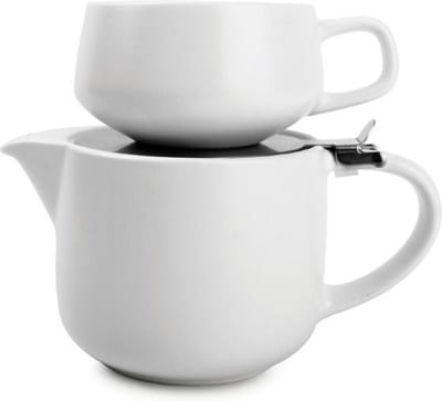 Tea for one set 60cl wit Anders