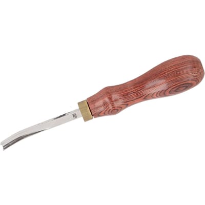 Leren Randafschuiners Scherpe Blad Houten Handvat Lichtgewicht Draagbaar Rood 6mm Leer Schraper voor Doe-het-zelf Leer Ambachten brown