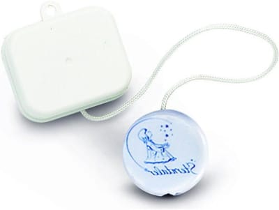 Speelgoed Melodie - Muziek Speeltje - Baby Kalmeren - Batterijloos - 5x4x2 cm - Wit