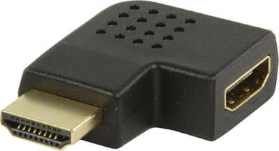 HDMI adapter - 90° haaks naar links - versie 1.4 (4K 30Hz)