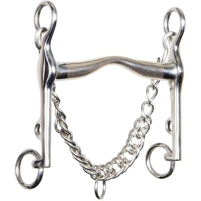 Harry's Horse Dressuurstang Optimum gold brass 16mm 11.5