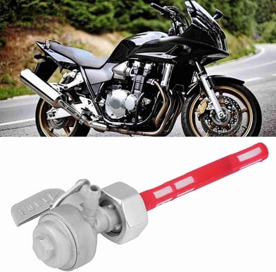 Aluminum plastic kraan schakelaar - benzine kraan voor CB350 - CB400 - CB750 - CB900 - CX500 - CX500C - CX500D