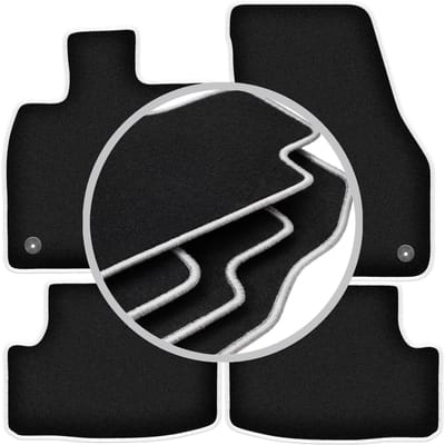 CARLUX-SILVER automatten voor: Seat Ateca crossover (2016-)